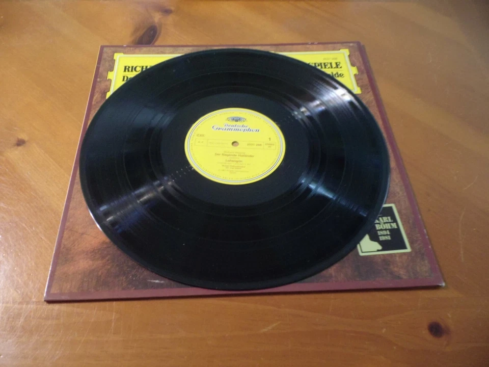 DGG LP 2531-288: WAGNER - Ouvertüren & Vorspiele - BOHM - 1981 GERMANY w/ Insert - Image 4 of 4