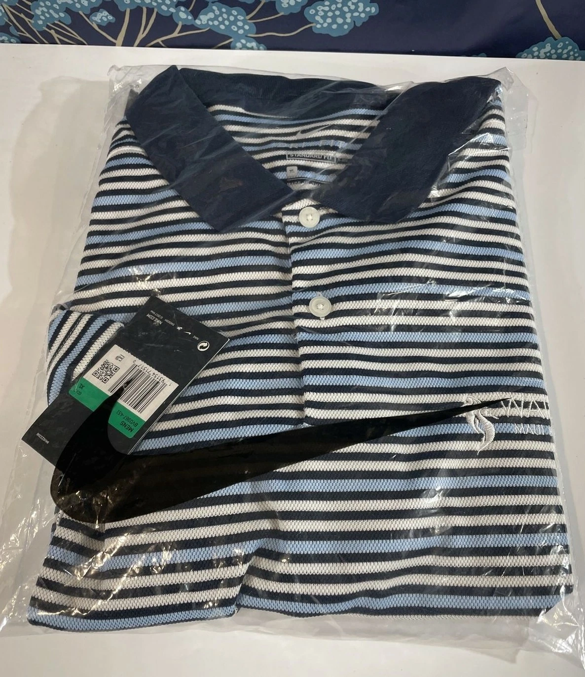 Nike Dri-fit Victory Men's Striped Golf Polo T-Shirt CUSTOM Wailea Maui Hawaii
