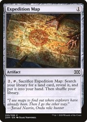 Expedition Map #255 Foil Double Masters