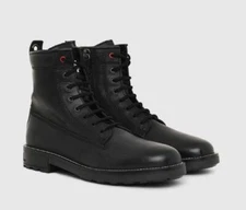 DIESEL BOOTS D-THROUPER DBB Z Y02075 PR030 T8013 BLACK Size US 12.5 / EUR 46 
