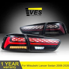 VLAND LED TailLights w/Start-up Sequential For Mitsubshi Lancer Sedan 2008-2020
