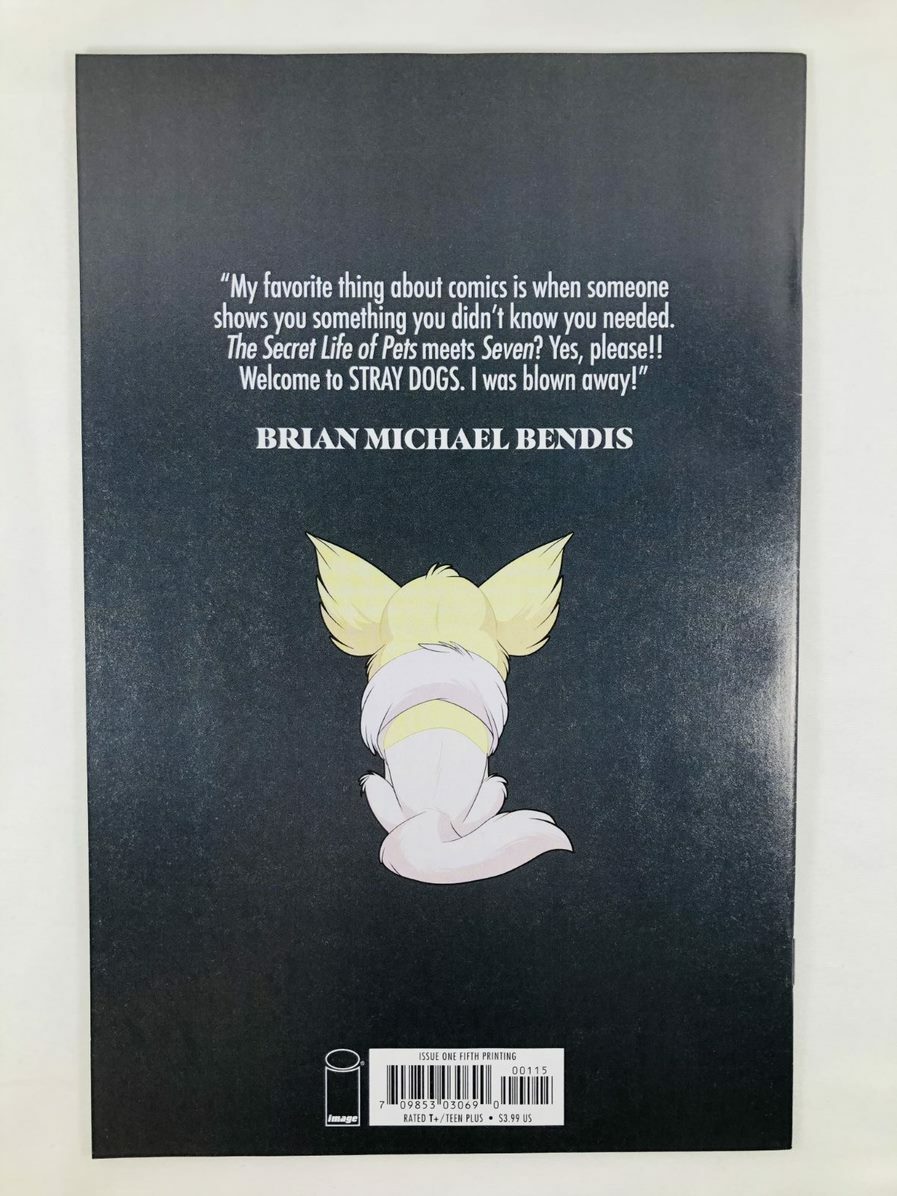 Stray dogs #1 Bram Stoker Dracula Homage 5th Printing Cover