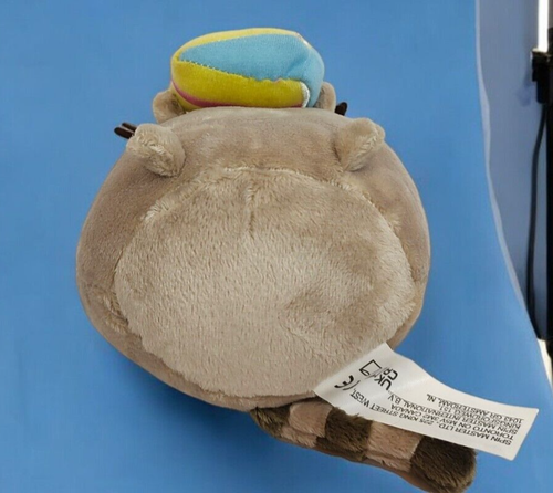 Gund Birthday Pusheen with Cake Slice Plush Stuffed Animal 5.5" Kitty Cat - Picture 6 of 14