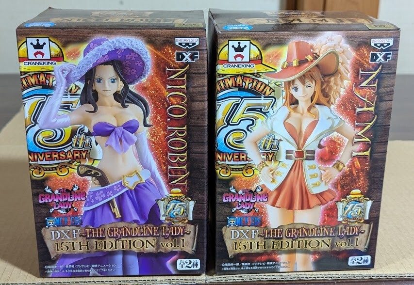 One Piece DXF Figure Grandline Lady Vol.1 15th Edition
