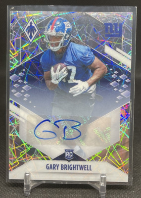 2021 Panini Phoenix - Rookie Gary Brightwell #188 Silver Lazer (RC) (AU) /99