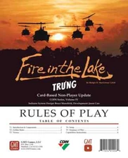 GMT Games: Fire in the Lake: Tru'ng Bot Update Pack New IN Ziploc Fast Shipping