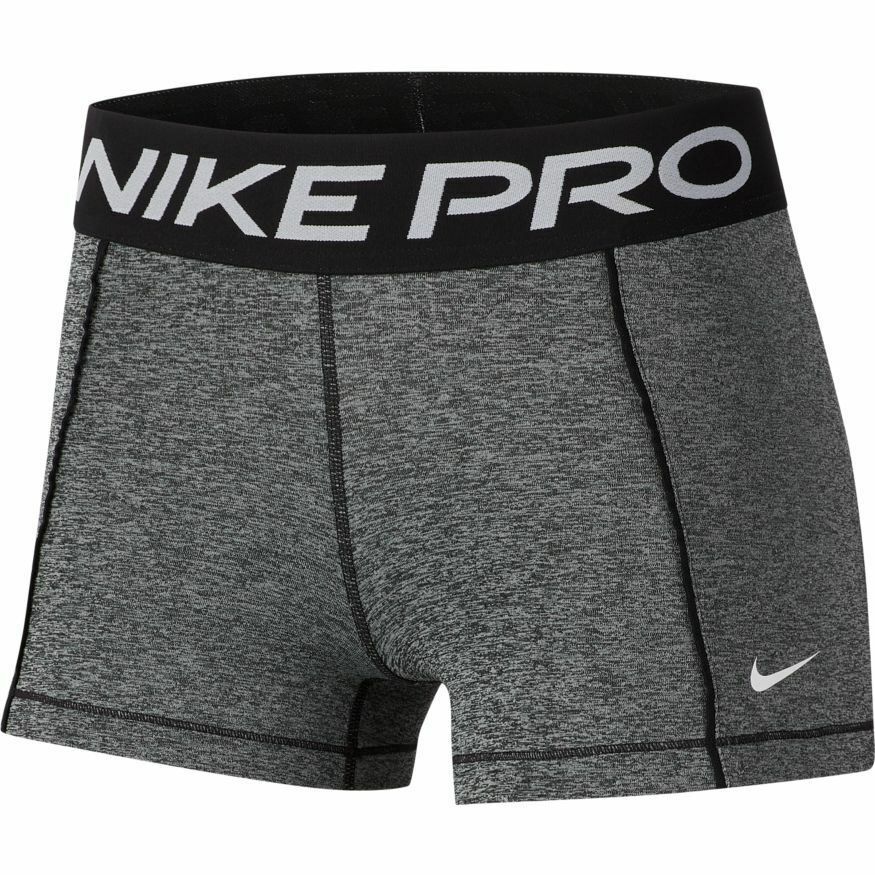 NEW Nike [XL] Women's Pro 3'' Heathered Training Shorts-Grey CJ3641-010 ...