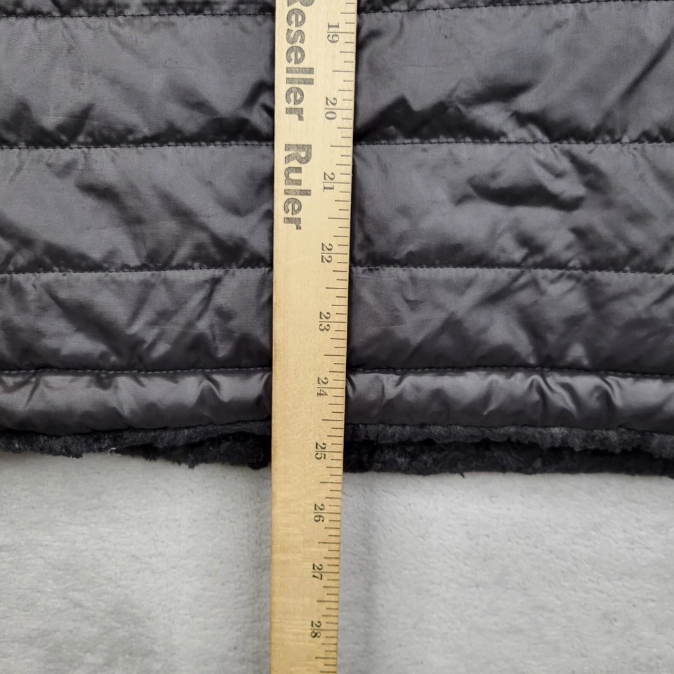 Chaqueta Nicole Miller Mujer XXL Chaleco Reversible Sherpa Vellón Piel Abrigo Puffer Foto 4 de 4