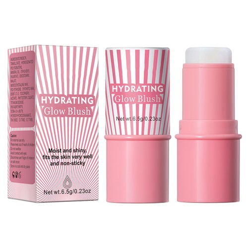 Cream Blush Balm for Cheeks Lips Makeup Stick Cheek Blush Hydrating Lipstick - Picture 14 of 17
