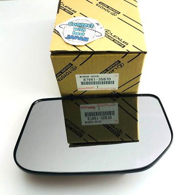 Toyota Genuine 07-14 FJ CRUISER Outer Driver Side MIRROR GLASS  