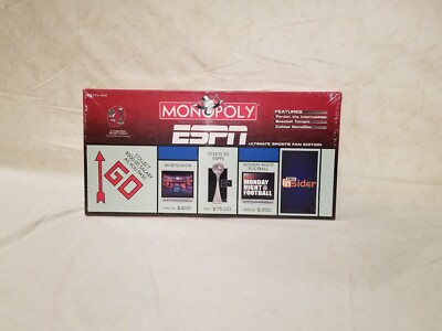 MONOPOLY ESPN Ultimate Sports Fan Collector's Edition - Factory