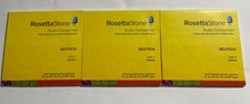 Rosetta Stone German Deutsch Version 1 Levels 1,2  5 CD  MP3 player