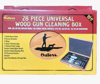 Outers 70082 28 Pc. Professional Universal Wood Gun Cleaning Supplies ...