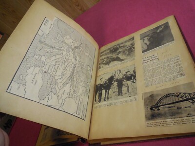 Z5 Scrapbook WW2 Japan Newspaper Clippings Dated photos archives
