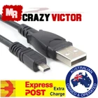 USB Data Charger Cord Cable for Fujifilm FinePix M1 L50 L55 T400 T350 Z70 Camera