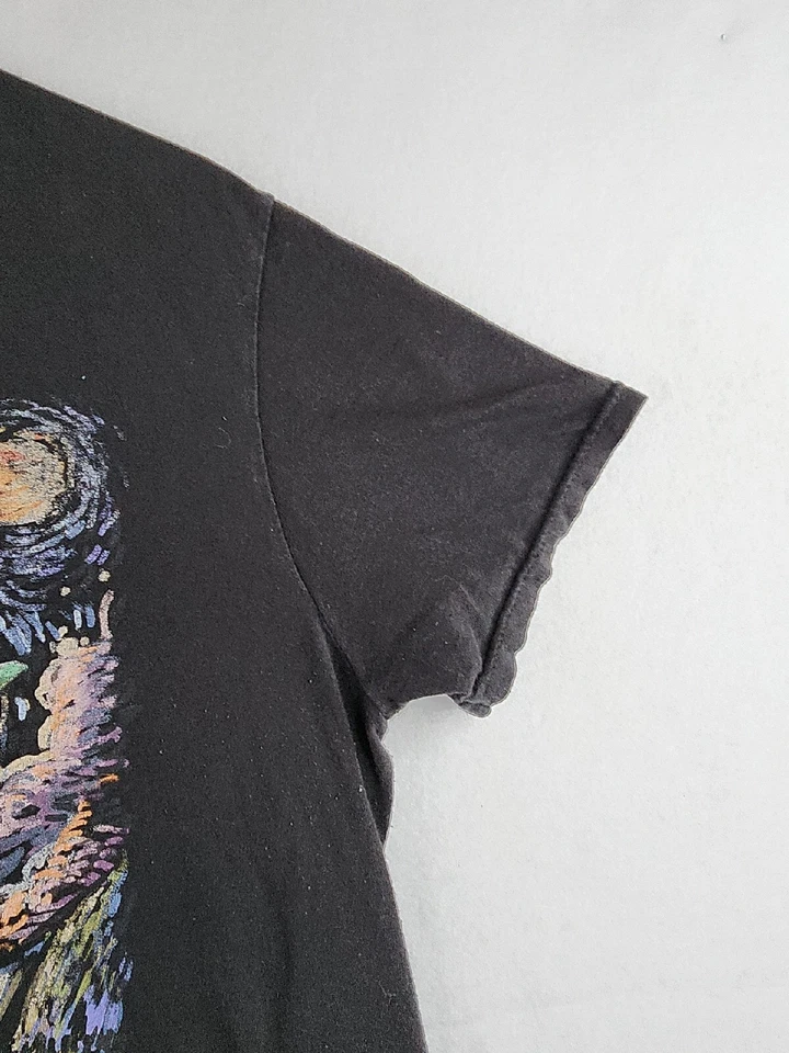 Star Wars Yoda Graphics Black Fifth Sun T-Shirt Boys Large - Image 2 of 4