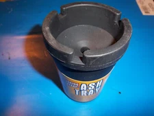 BLACK Jumbo Ashtray Cigarette Extinguishing Car Cup Ash Holder Portable 0260AH