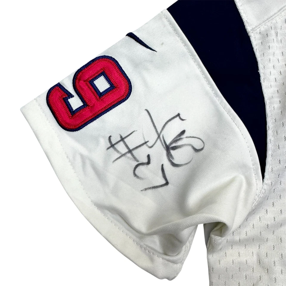 Camiseta Nike NFL Houston Texans Juvenil XL 18 JJ WATT 99 On Field Autografiada 2012 Foto 4 de 4