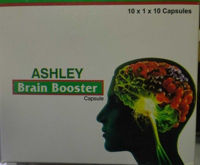  Brain Booster Capsules Brahmi, Ashwghandha Shankhpushpi   Pack -100 CAP.