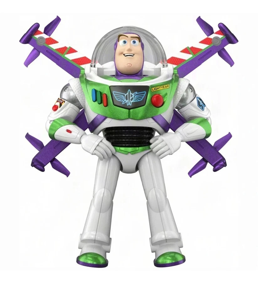 Disney Toy Story 5 Interaktive Figur Flight Mode Hi-Tech Edition Buzz Lightyear - Bild 3 von 4