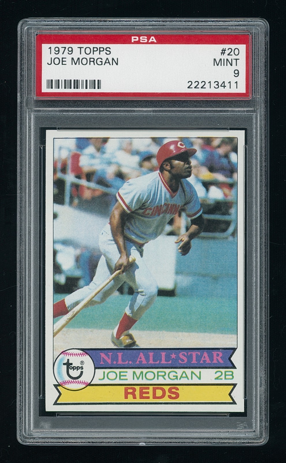 1979 Topps #20 Joe Morgan PSA 9 MINT