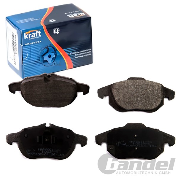 Kraft BREMSBELÄGE-SATZ Vorderachse Passend FüR Cadillac BLS Fiat Croma Opel-image
