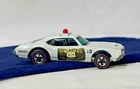 1969 Hot Wheels Redline Police Cruiser 1:64 Diecast Car State Police #12