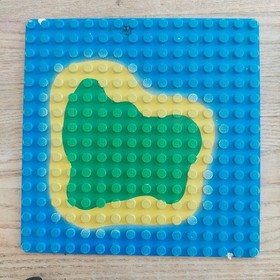 Lego Vintage 6265 Sabre Island Non Complet