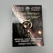 Mercury Program Lapel Pin Official Nasa Space Program Edition