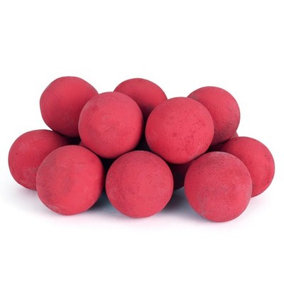 3'' Ceramic Fire Balls for Fire Pit   Decorative Fire Pit Balls for Gas Fire P...