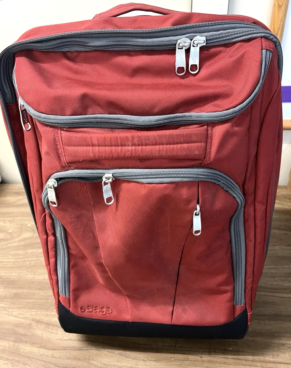 eBags Mother Lode Weekender Backpack Red Expandable Carry On Travel Bag Ebags Mother Lode for sale | eBay main image 3