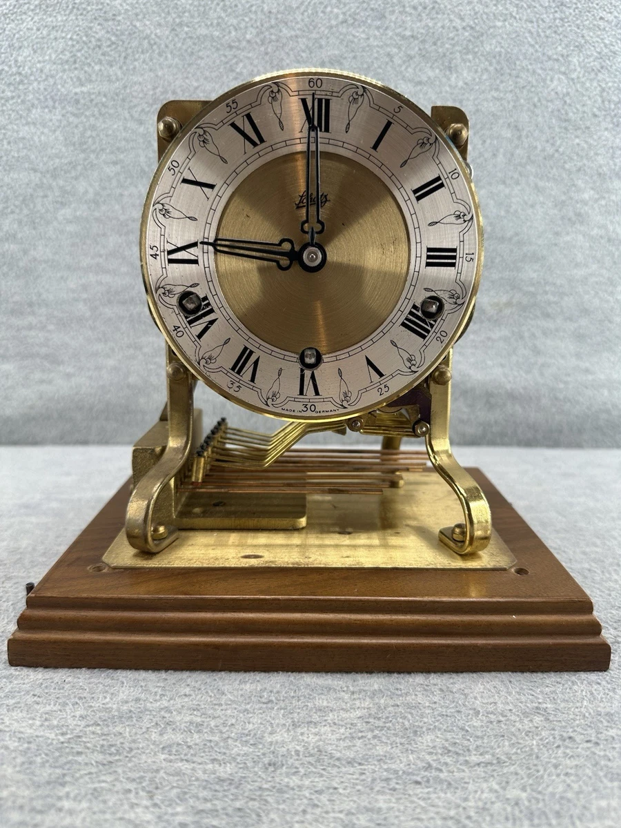 PENDULE SCHATZ ELEXACTA horloge vintage design 50/60