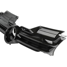 VW GOLF MK5 ALL GLOSS BLACK FRONT BUMPER GRILLE UPPER TOP MIDDLE CENTRE RADIATOR