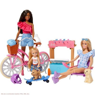 Barbie Backyard Fun Playset Build-up Doll