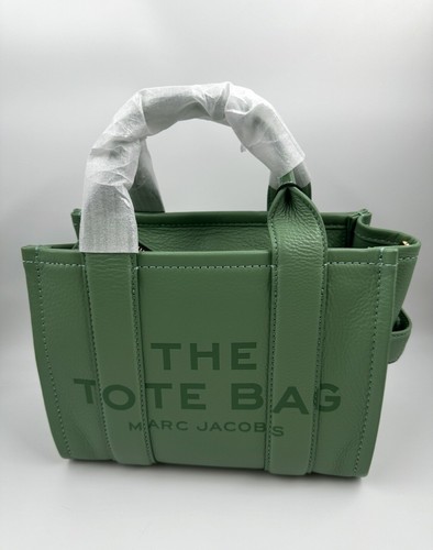 Marc Jacobs Small Aspen Green Leather Tote Bag, New With Tags & Dust bag - Picture 6 of 7