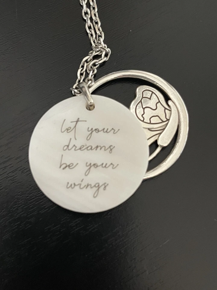 Collar Brighton Blossom Hill Butterfly Shell Nuevo con Etiquetas Estilo: JM6533 Precio de venta sugerido por el fabricante: $128 Foto 4 de 4