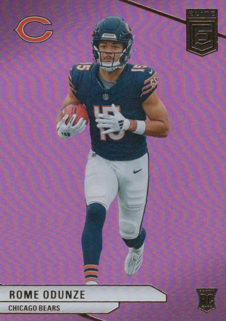 2024 Panini Donruss Elite - Rookies Rome Odunze #103 Pink (RC)