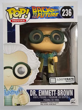 Funko Pop Back to the Future Dr Emmett Brown Lightning #236 Loot Crate Exclusive