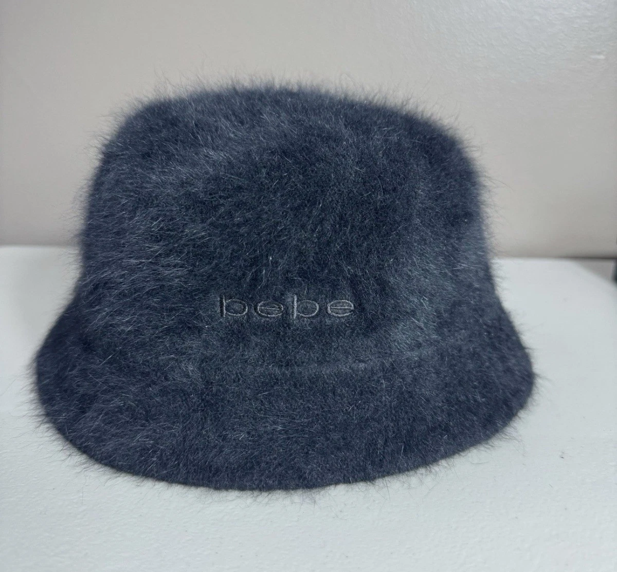 BEBE GRAY FELT WOOL FLOPPY HAT ONE SIZE NEW bebe Fedora Hats for Women for sale | eBay main image 3