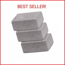 Ajmyonsp Griddle Cleaning Brick Block Heavy Duty Grill Cleaning Stone Bricks Fla