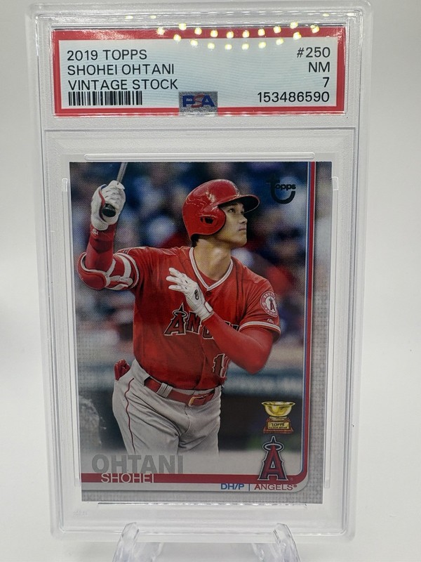 Shohei Ohtani 2019 Topps Vintage Stock /99 psa 7