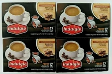 (48) Indulgio English Toffee Cappuccino  k-cups 4 Boxes of 12 Pods Coffee Keurig