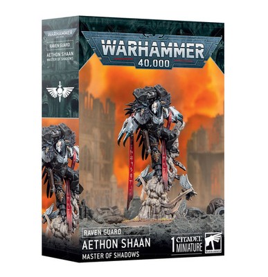 Warhammer 40k Aethon Shaan Raven Guard HQ Miniature Neu OVP