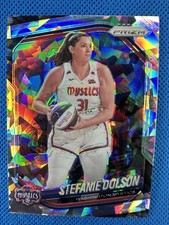 2025 #112 Stefanie Dolson Panini Prizm WNBA Ice Prizm Mystics