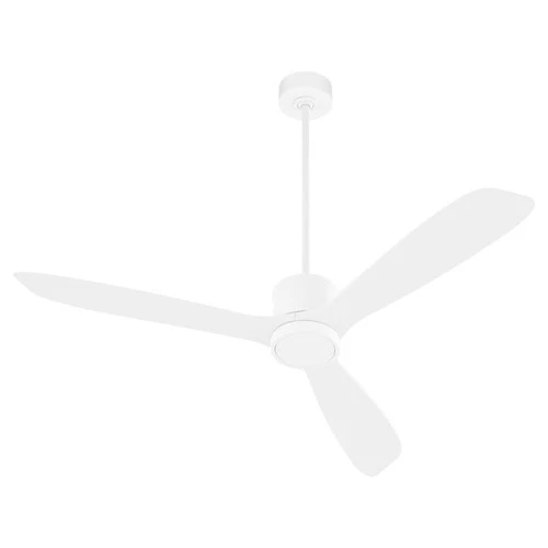 Studio White 58" Patio Fan from the Portland Collection - Picture 1 of 3