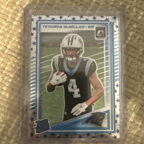 2025 Panini Donruss Optic Tetairoa McMillan #209 Stars Prizm Carolina Panthers …