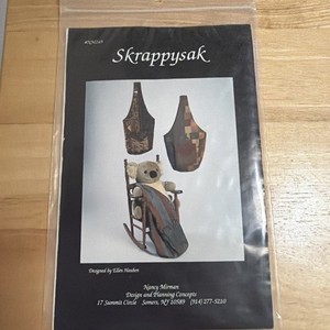 Skrappysak Shoulder Bag Pattern #NM249 Design And Planning Concepts Uncut