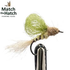 Mayfly Emerger Dry Fly - 6 Pack - Sizes 10 & 12 - Mayfly Dry Fly - FREE POSTAGE