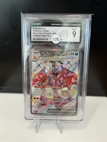 Pokémon Charizard ex 074 Scarlet & Violet Promo Holo CGC 9 2024