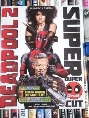 Deadpool 2 Blu-ray Ryan Reynolds Marvel